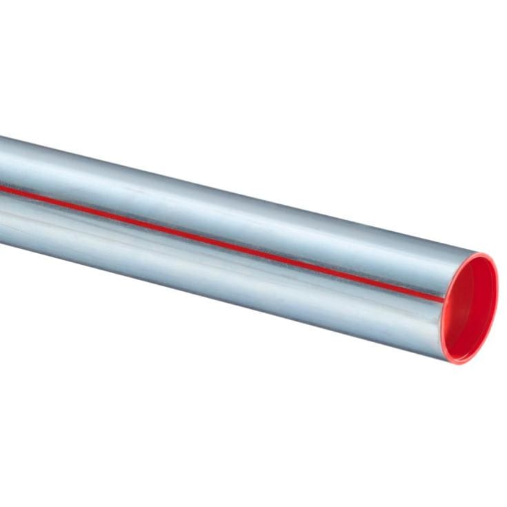 6 meter Viega Prestabo forzinket rør til varmeanlæg, 18 x 1,2 mm