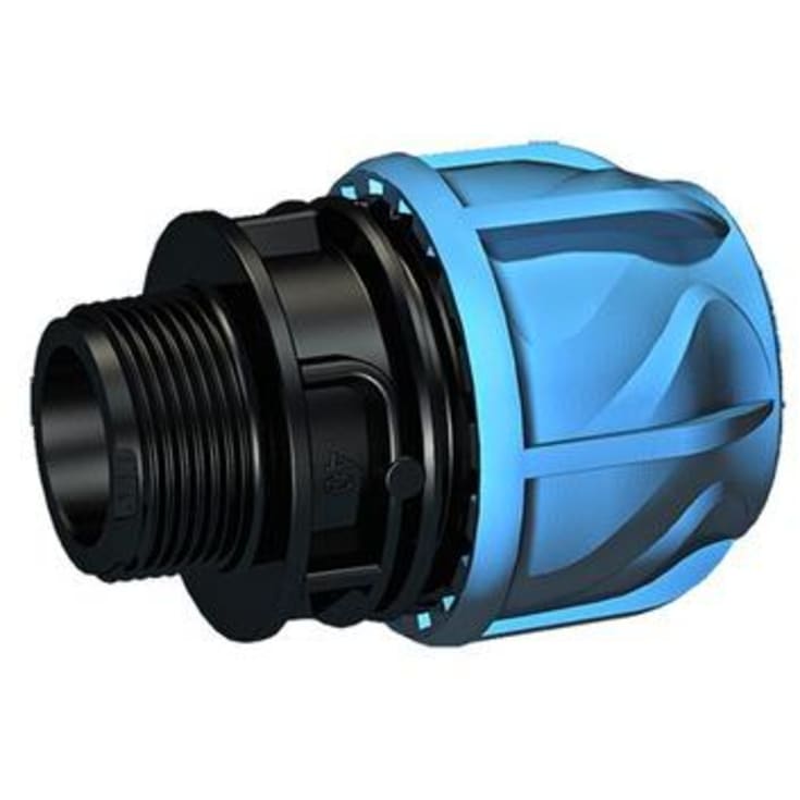 +GF+ iJoint overgangsnippel, til PEM rør, 1 1/4" x 50 mm