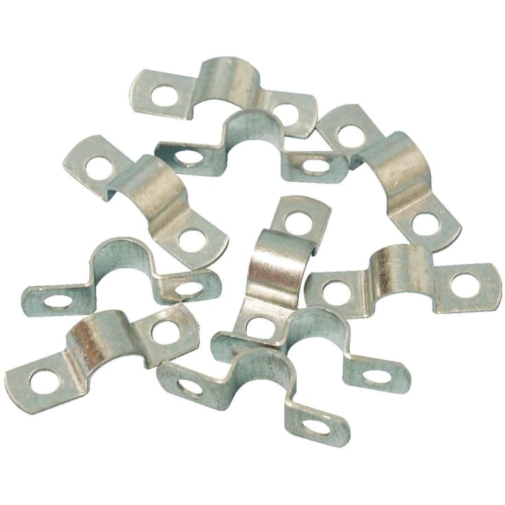 Kabelbøjle Nr. 14 med 2 lap, forzinket (200)