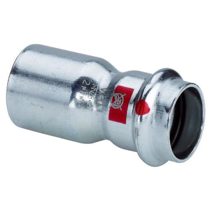 Viega Prestabo forzinket reduktion t/varmeanlæg 22 x 15 mm