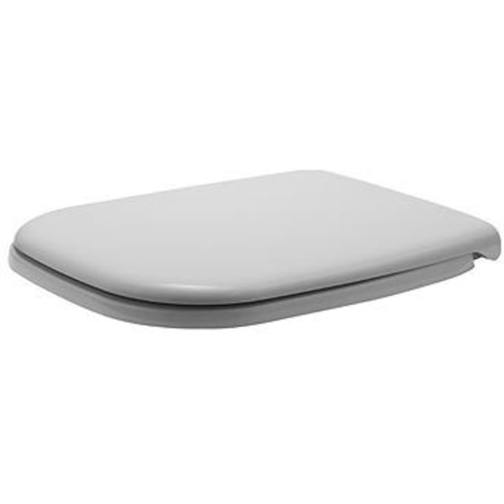 Duravit D-Code toiletbræt, soft close, hvid