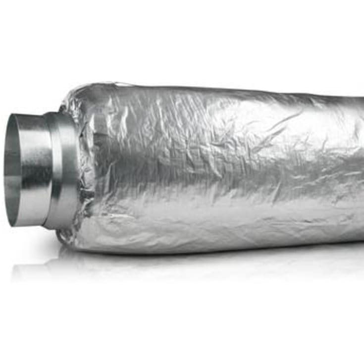 125 x 600 mm Flex ljuddämpare ventilation SLF