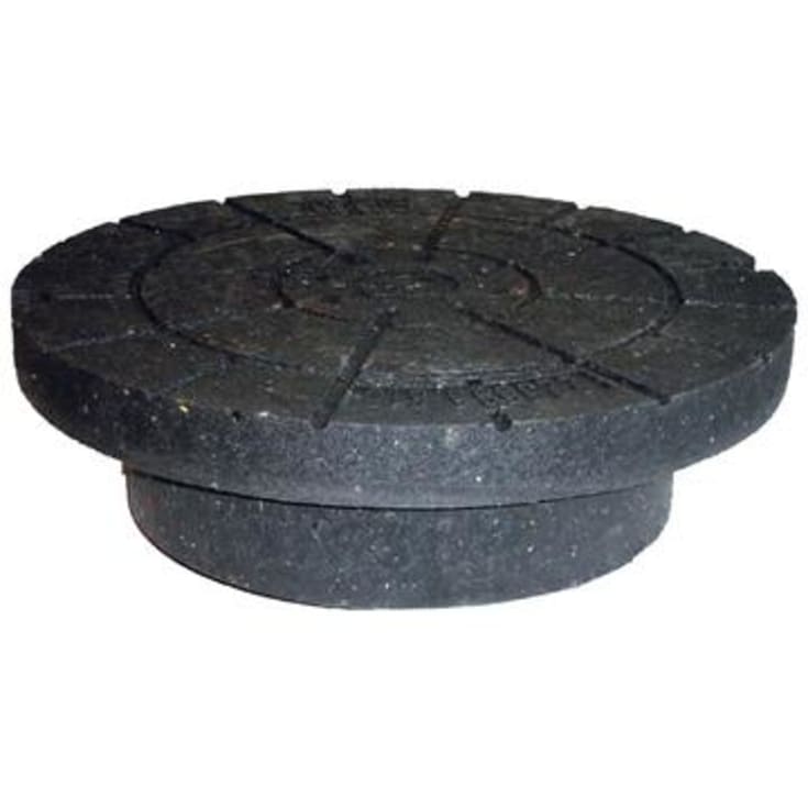 Lauridsen PVC dæksel m. fals til kegle - Ø415mm, maks 1,5ton