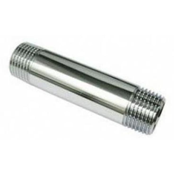 G15 x 60 mm nippelrör förkromad mässing