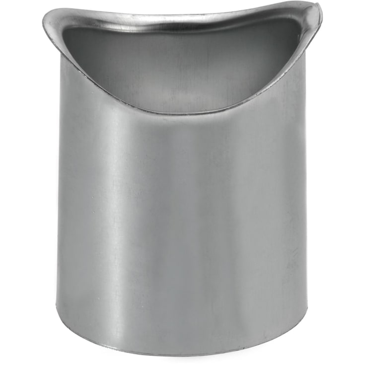 VMzinc tudstykke nr. 12, 280x100 mm, til halvrund tagrende, zink