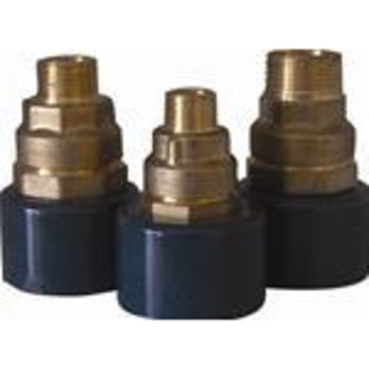 Isiflo murkobling med nippel 32 mm x 1"