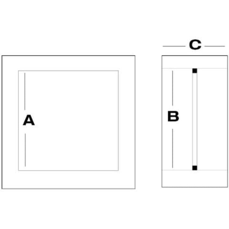 Duka isoleret samlemuffe, 150x150 mm