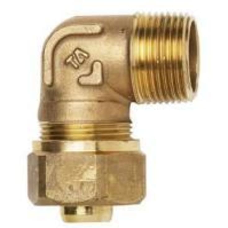 IMI TA Pex vinkel med nippel 22 mm x 3/4"