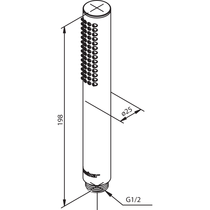 Damixa Duschprogram Tube Handdusch