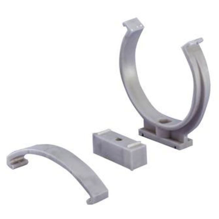 Wavin Wafix rørholder, Ø110 mm, plast, grå