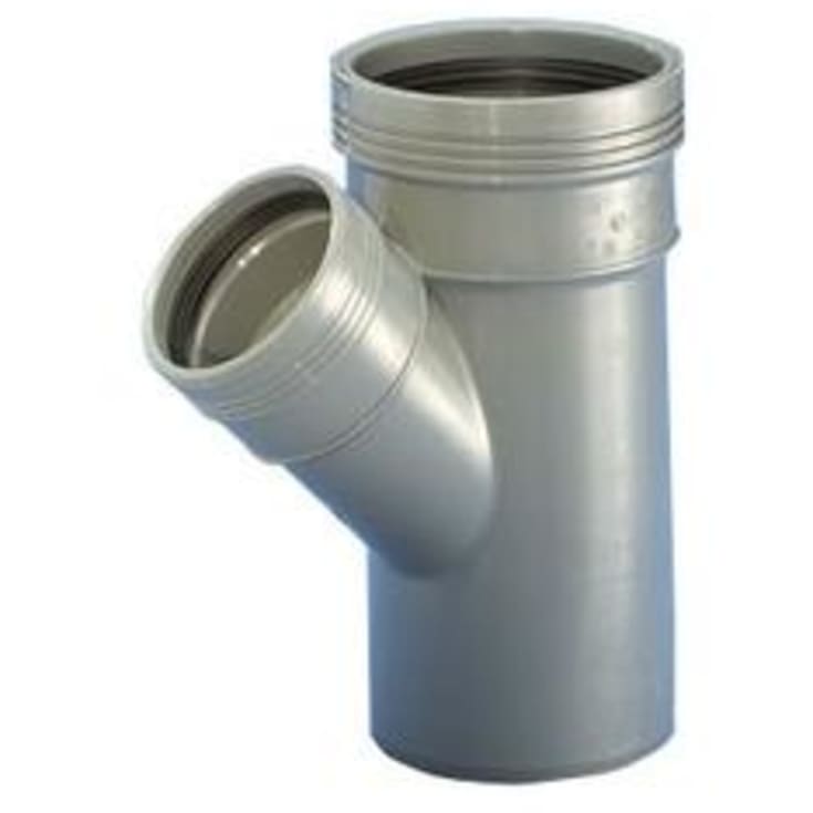 Wavin Wafix grenrør, 45°, Ø110x75 mm