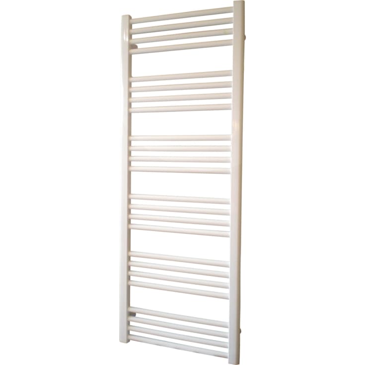 Kriss Space håndklædetørrer, kombi, 50x132 cm, hvid