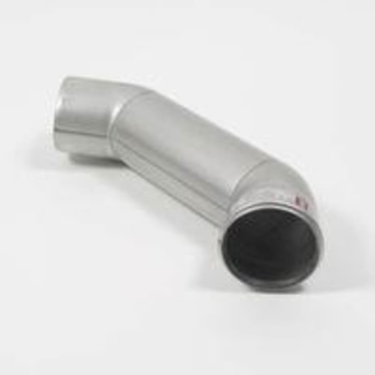 EuroPipe 110 x 87,5° böj långt rostfritt stål AISI 304 EN1.4301