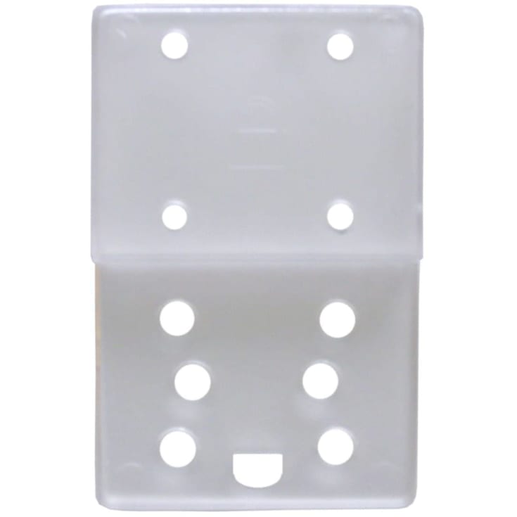 Elworks Stikkontaktlås, 1½ modul, Transparent