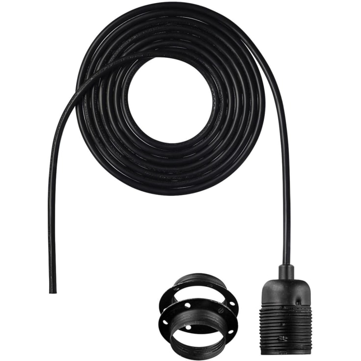 Nielsen P5 pendelupphäng, 3 m, mattsvart