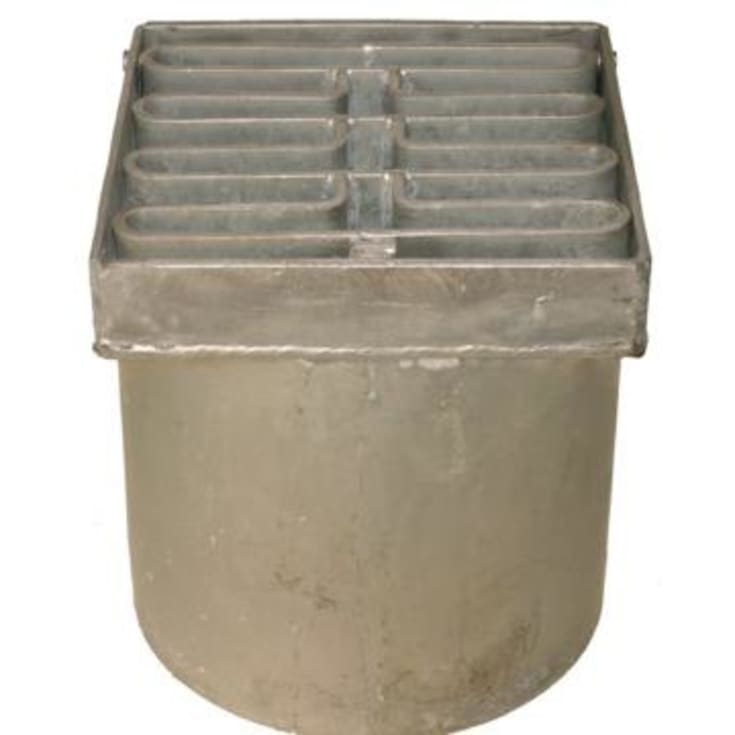 Duco flydende karm m/rist til 315 mm opføringsrør, 25 ton - galvaniseret