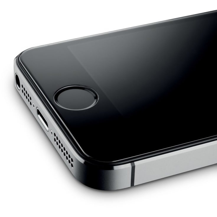 Cellularline hårdt beskyttelsesglas til iPhone 5/5S