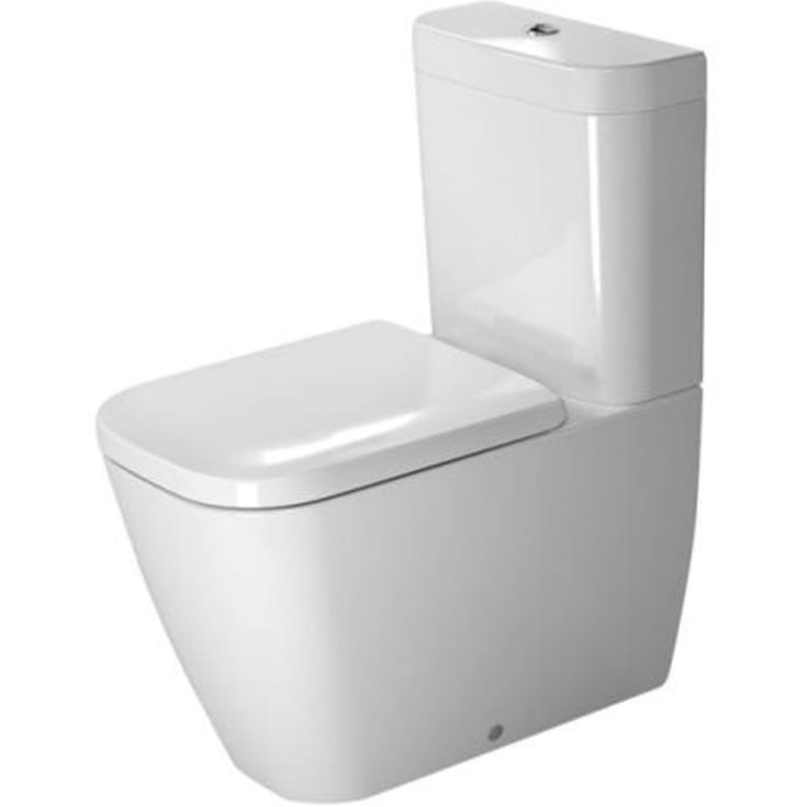 Duravit Happy D.2 toilet med P-lås, hvid