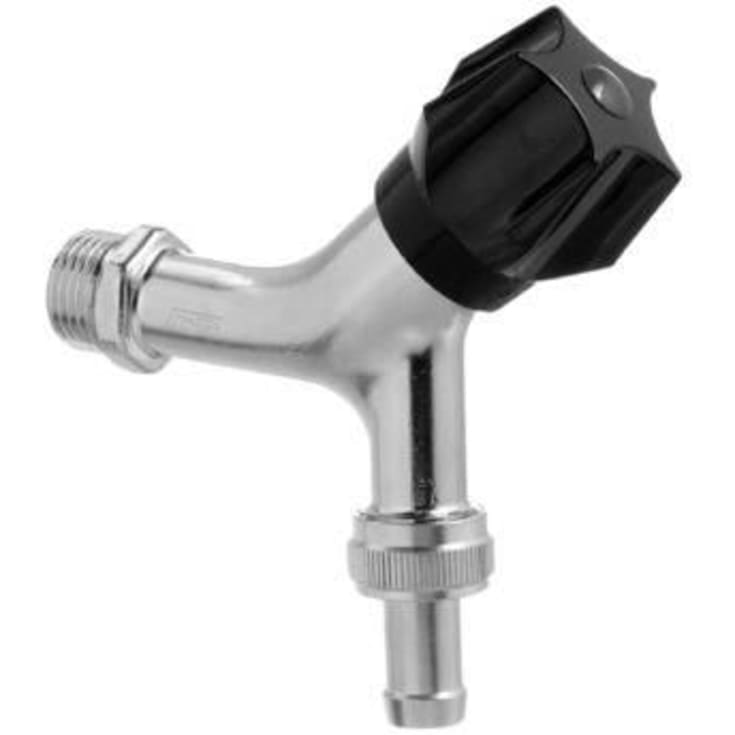Norsk: Frese avtapningsventil 3/4", med kontraventil, krom