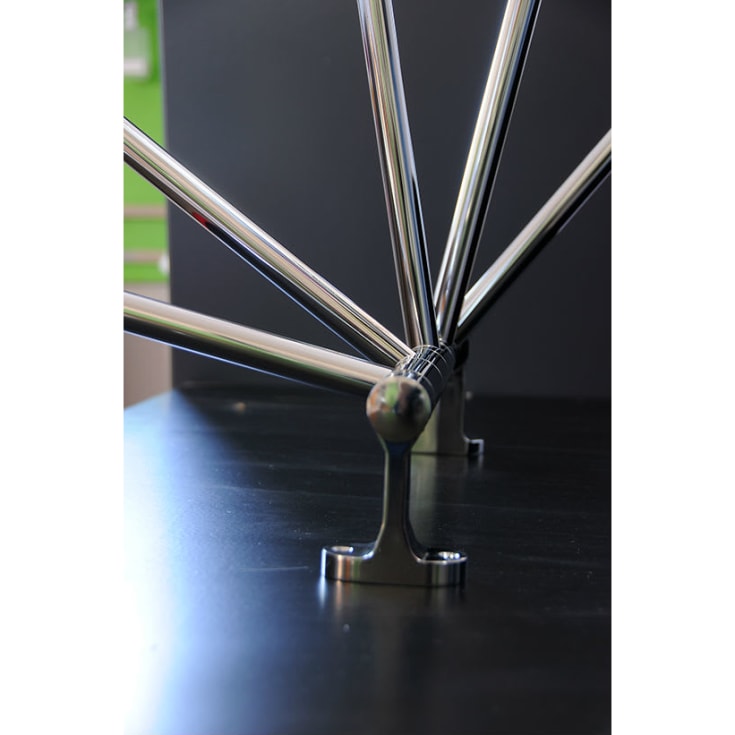 Kriss Flex 1 håndklædetørrer, el, 55x68,5 cm, krom