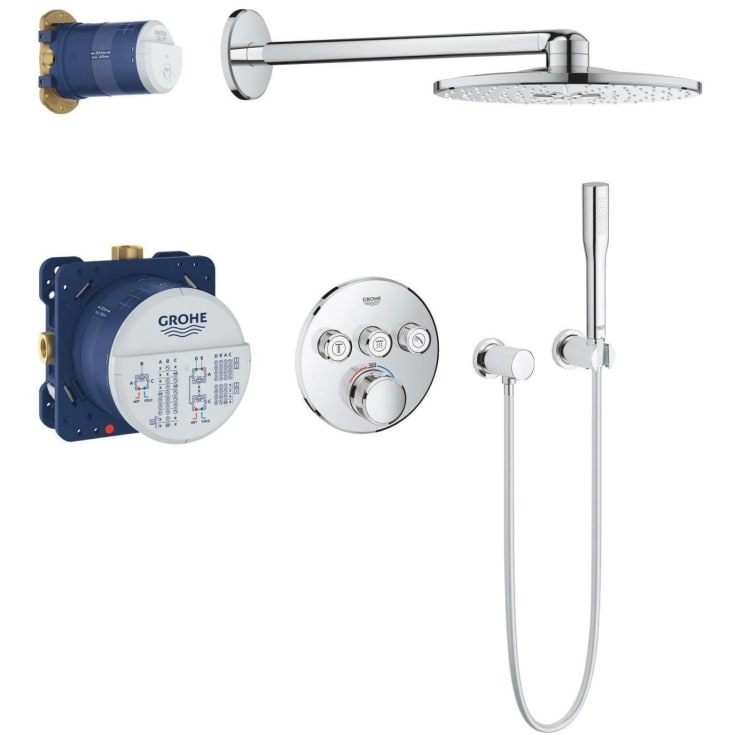 Grohe Grohtherm SmartControl 310 brusesæt, krom