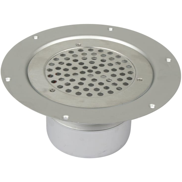 Blücher Circle golvbrunn, för vinylgolv, Ø110 mm