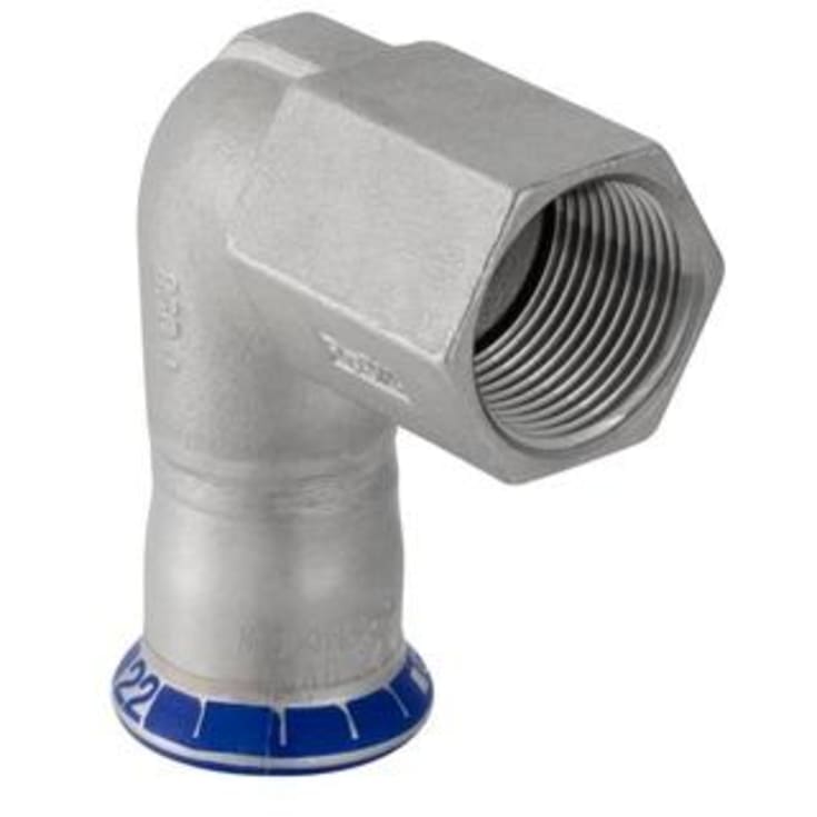 Geberit Mapress rustfri vinkel t/brugsvand18 mm x 1/2"