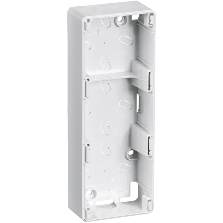 LK OPUS 66 underlag kombi 3 modul 34 mm højt i hvid