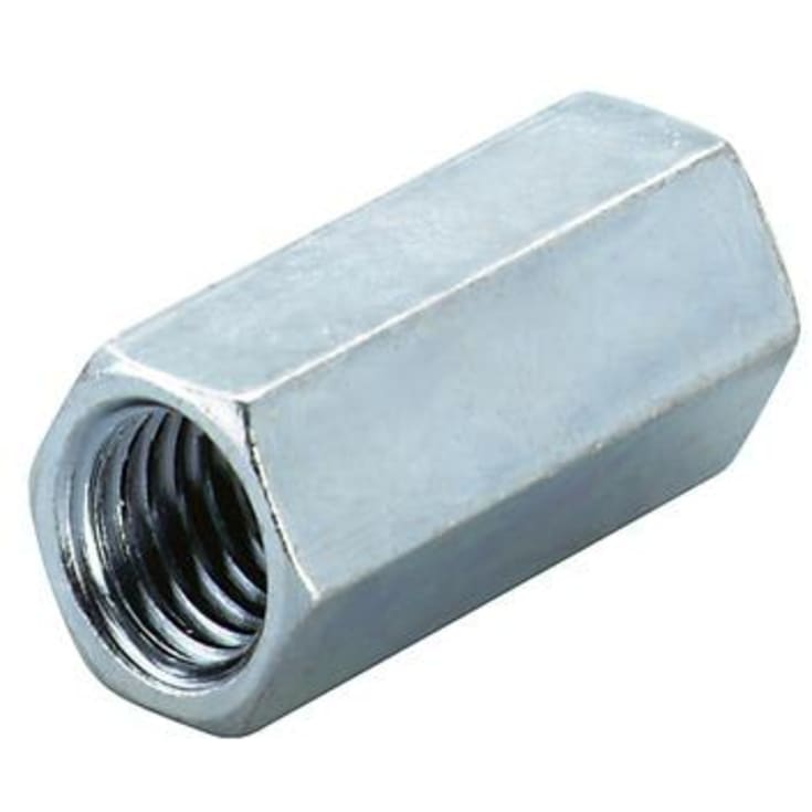10mm elforzinket forbindelsesmøtrik