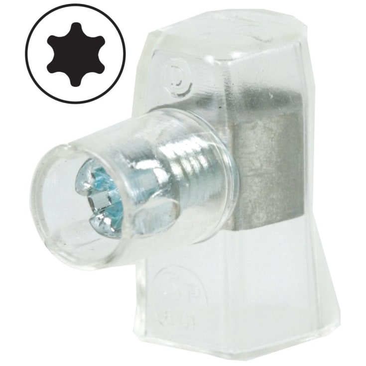 100 stk Samlemuffe 2,5 mm², enkelt klar med TX10 kærv