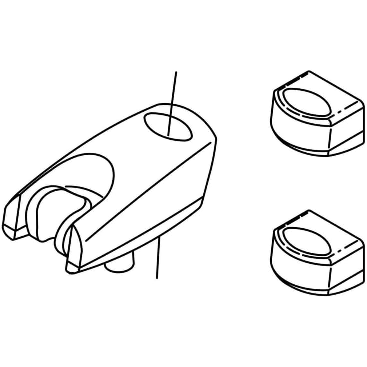 Damixa reparationssæt Excel for bruserstang