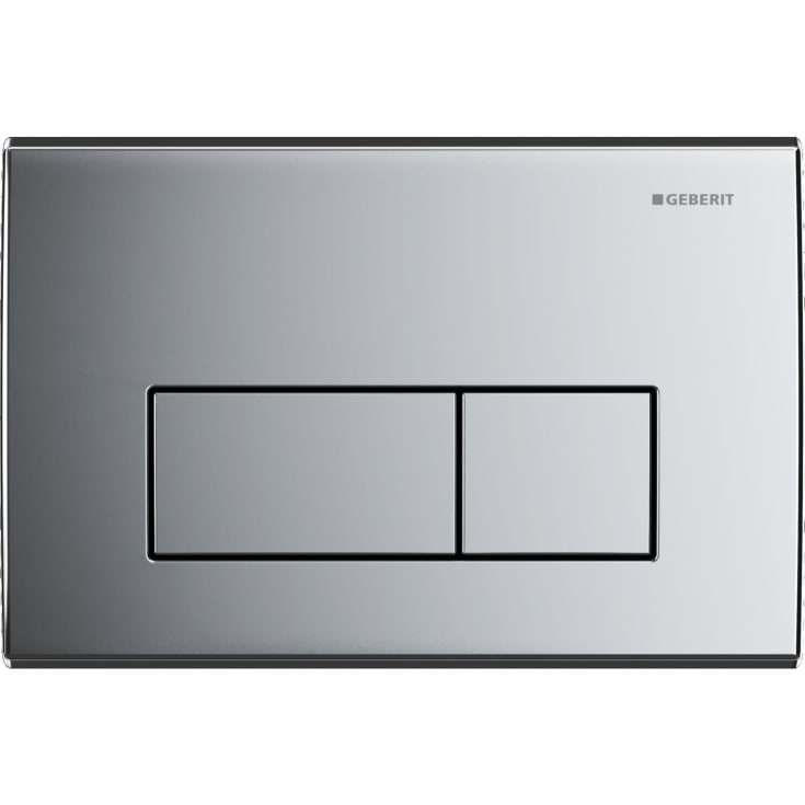 Geberit Kappa 50 betjeningsplate, krom