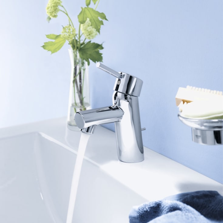 Grohe Concetto servantbatteri, krom