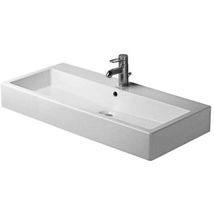 Duravit Vero møbelservant, 100x47 cm, med wondergliss, hvit