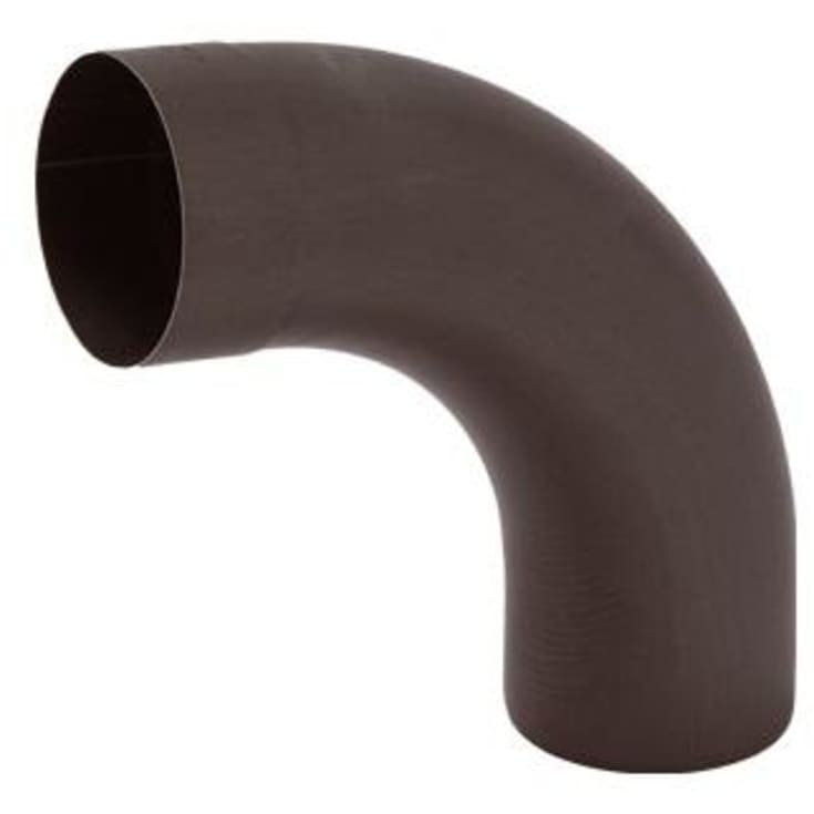 VMzinc bøjning 72 grader / Ø 80 mm, anthrazinc