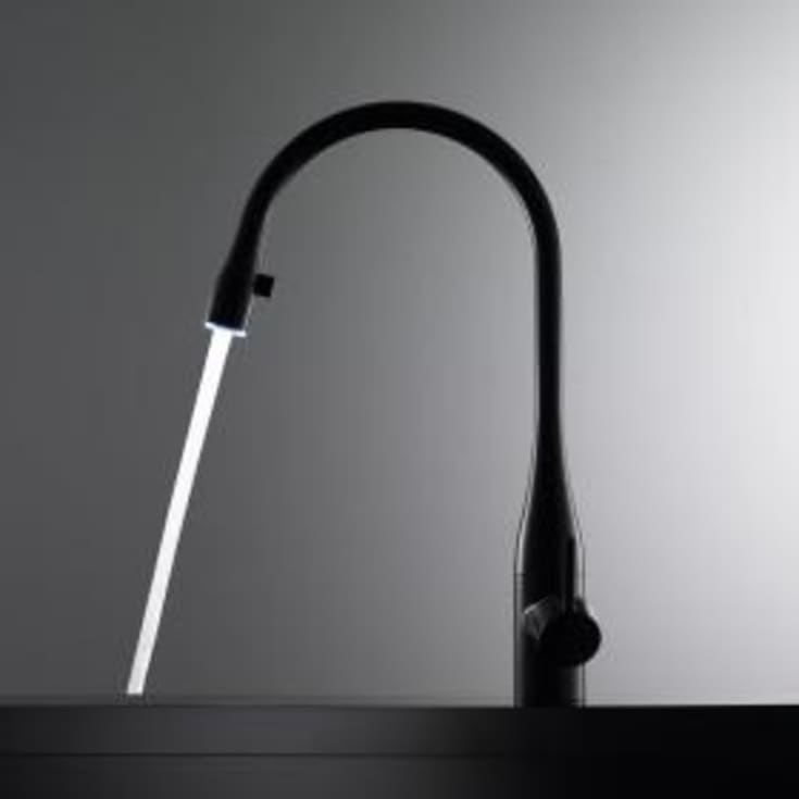 KWC Eve køkkenarmatur, udtrækstud, sort