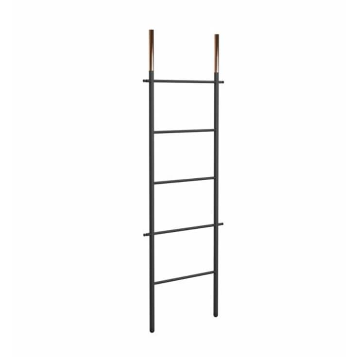 Frost Bukto Ladder håndklædestativ 58x151,5 cm, sort/kobber