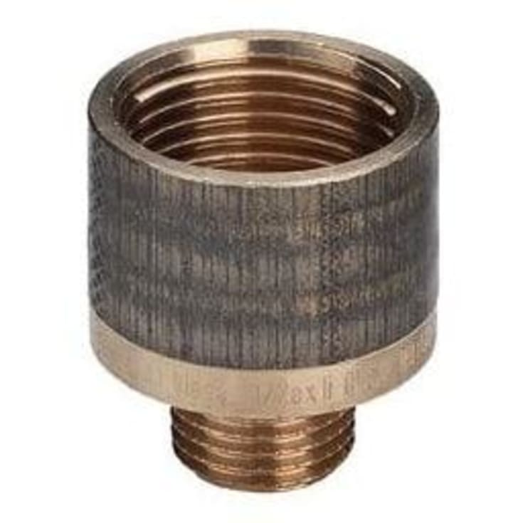 Rødgods Spissmuffe 1" x 1/2"