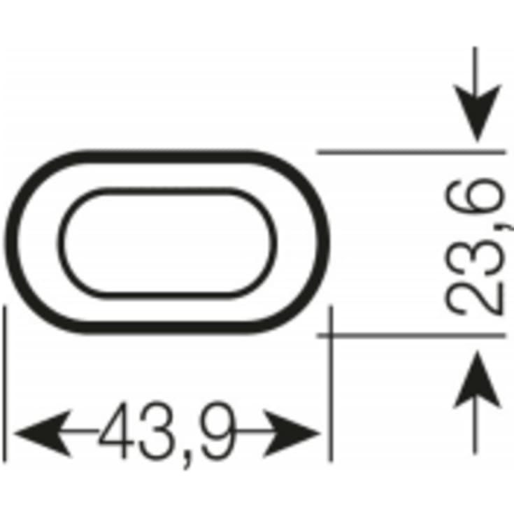 Ledvance Dulux 2G11 LED kompaktrør, 55W, 3000K