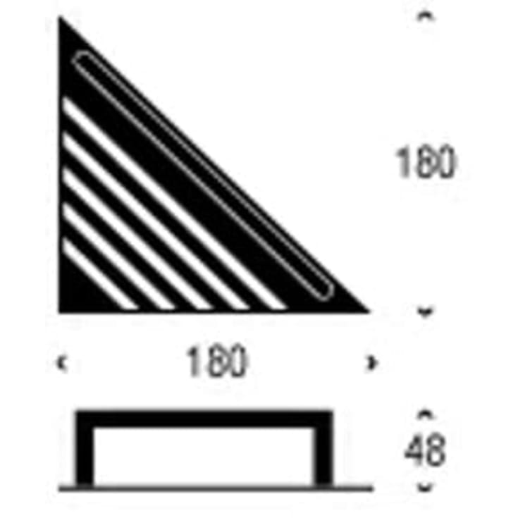 Frost Nova2 brusehylde, rustfrit stål