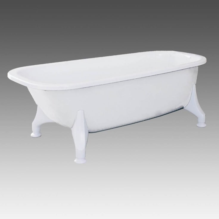 Ifö Caribia badekar, 160x70 cm, hvid