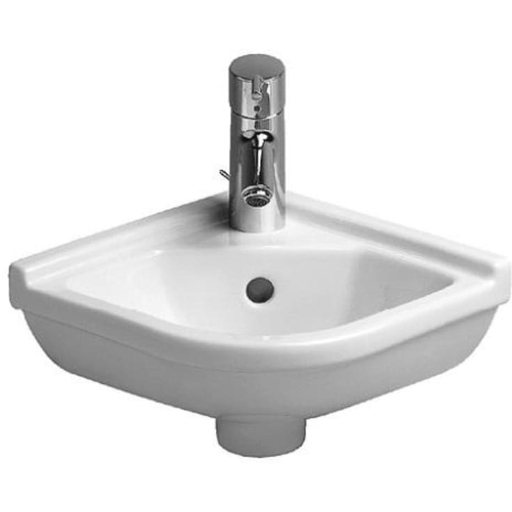 Duravit Starck 3 hÄndvask, 43x38 cm, hvid