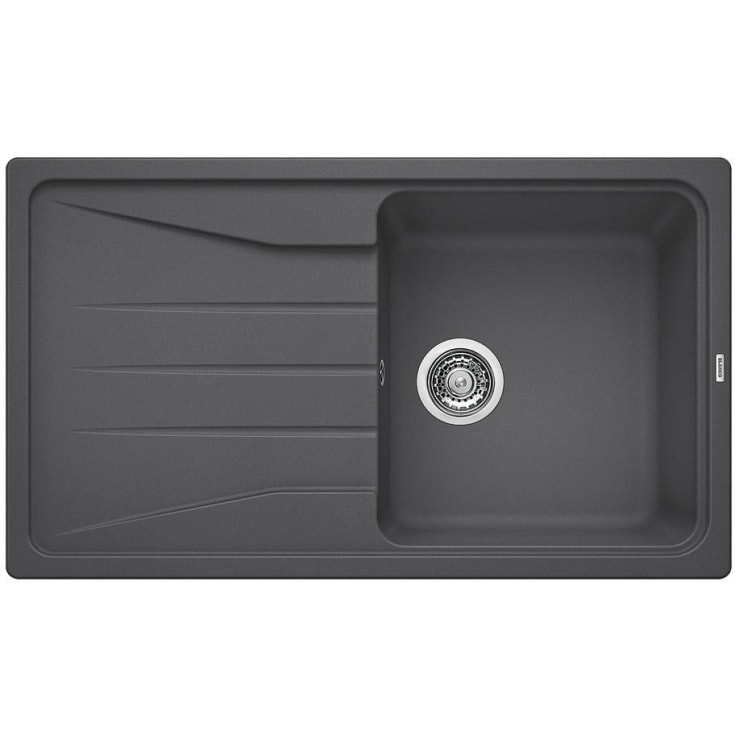 Blanco Sona 5 S UX diskbänk, 86x50 cm, grå