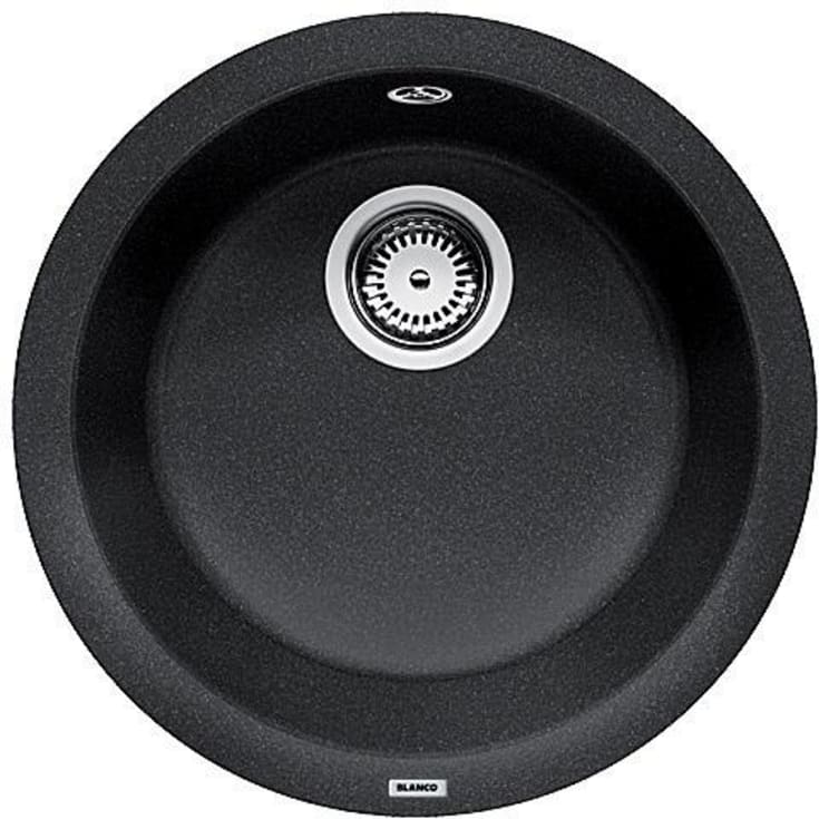 Blanco Rondo UX kjøkkenvask, Ø45 cm, antrasitt