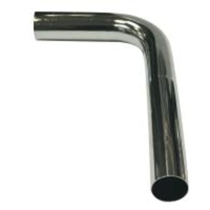 Afgangsrør, Ø32 mm, 220x740 mm, krom