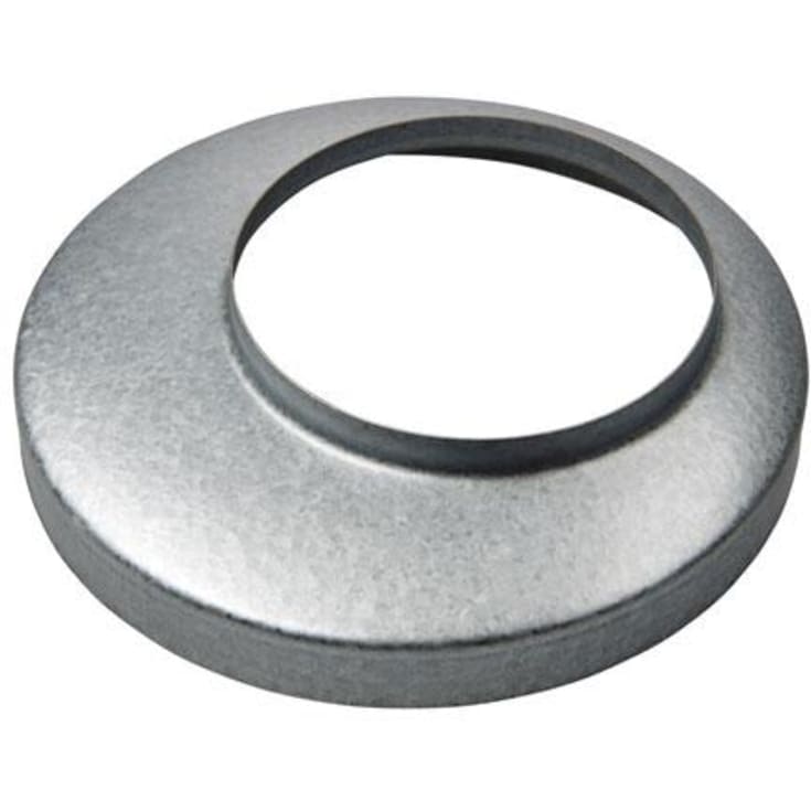 Plastmo brøndkrave 90 x 130 mm, aluzink