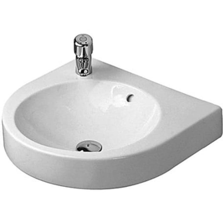 Duravit Architec vegghengt servant, 57,5x52 cm, hvit