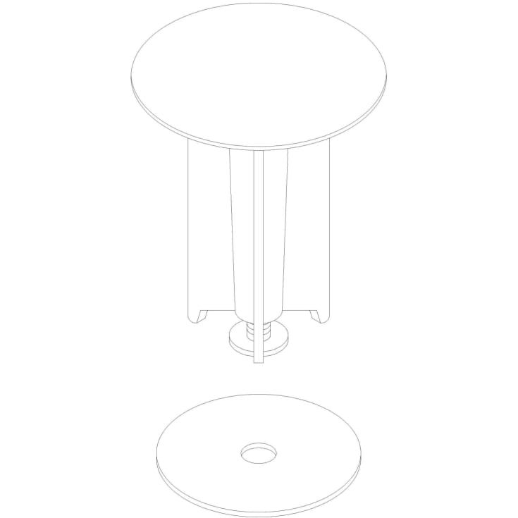 Damixa prop til bundventil 49240