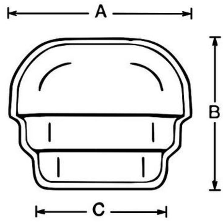 Duka stormskærm, grå