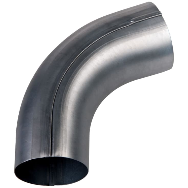 Plastmo bøjning 70 grader / 90 mm, stål plus